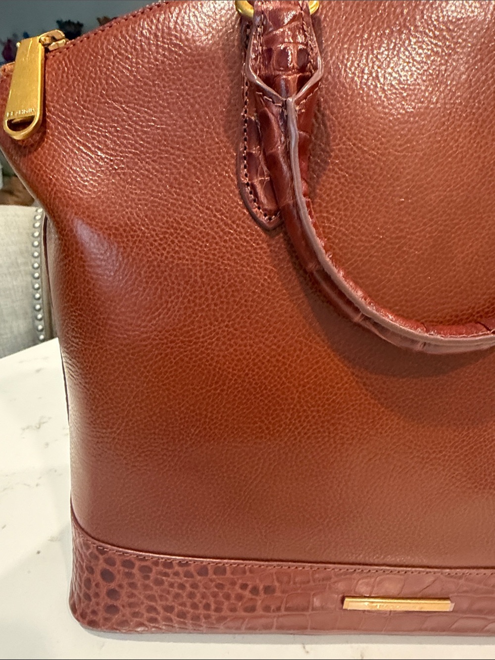 Brahmin Large Duxbury in Butterscotch Laurence - Picture 2 of 11